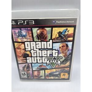 Grand Theft Auto V GTA 5 (PlayStation 3, 2013)